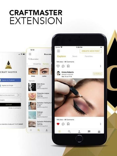 1 MONTH Craftmaster extension (POWDER BROWS)