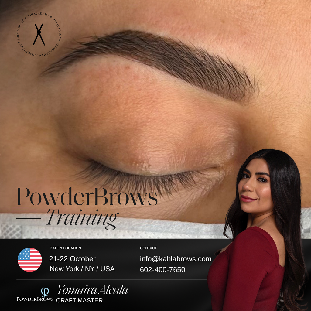 Powder Brows (In-Person + Online Program) / New York NY / October 21-22