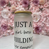 Girl Boss Glass Cup