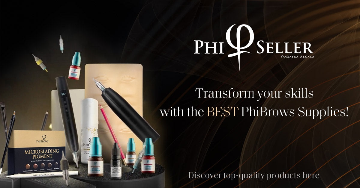 【新品未使用】PhiBrows 使い捨てツール 18 U クラシック 10個 PhiBrows Disposable Tools 18 U Classic 10pcs Box - Official