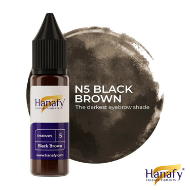 N5 Black Brown 15 ml - Hanafy Pigments