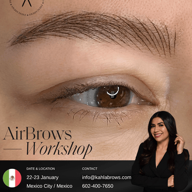 Nano Brows | Trazos con maquina curso presencial / Ciudad de México CDMX / Enero 22 & 23, 2027
