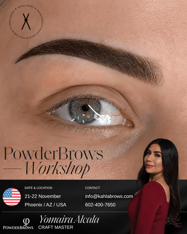 Powder Brows (In-Person + Online Program) / Phoenix AZ / November 21 & 22, 2026