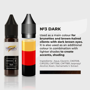 Hairstrokes N3 15ml- Hanafy Pigments