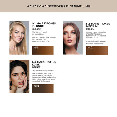 Hairstrokes N3 15ml- Hanafy Pigments