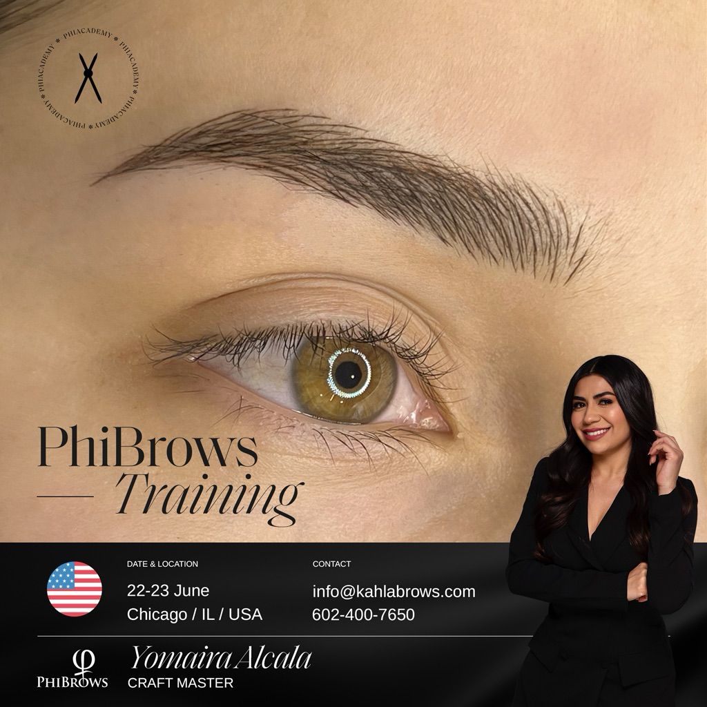 Microblading & PhiBrows / In-Person + Online Program / Chicago IL, 22-23 June