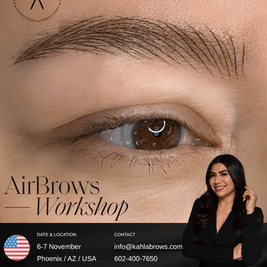 AirBrows (Machine Hairstrokes) In-Person + Online Program / Phoenix, AZ / November 6 & 7, 2026 (CLASE EN ESPAÑOL)