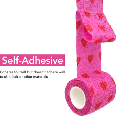 Hearts Tattoo Grip Bandage