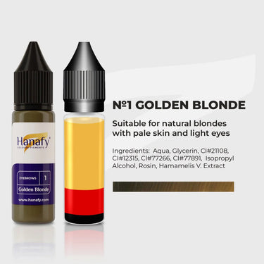 N1 Golden Blonde 15 ml - Hanafy Pigments