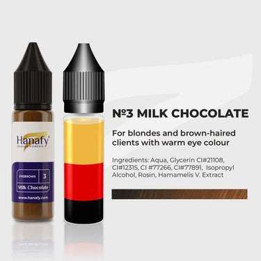N3 Milk Chocolate 15 ml - Hanafy Pigments