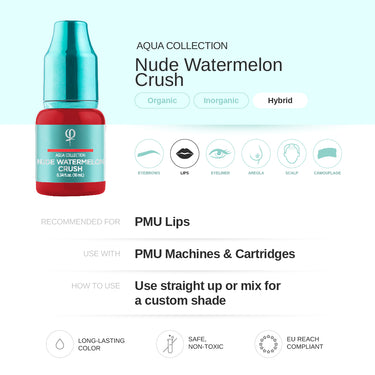 Nude Watermelon Crush PMU pigment 10ml