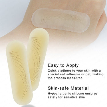 Pre - printed Brow Shape Practice Skin Sheet 10 pcs